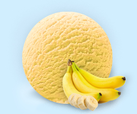 Мороженое сливочное банан кювет, 1 кг