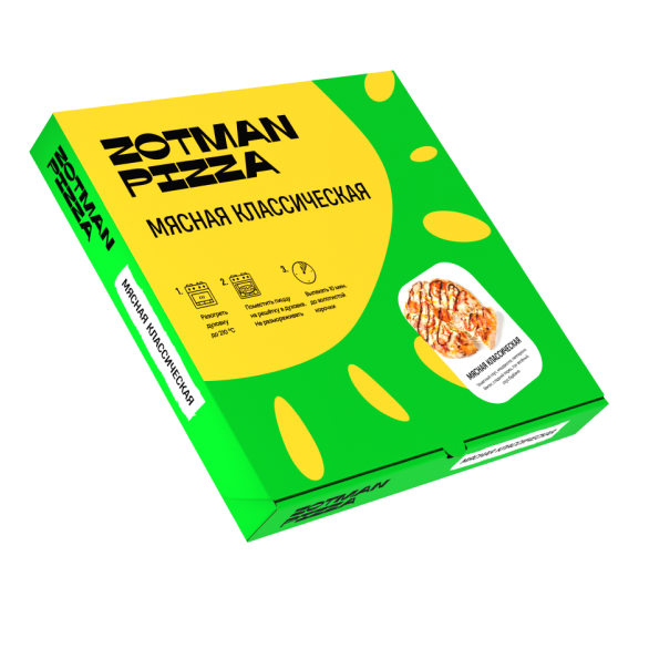 Пицца "Мясная.ICE" "ZOTMAN", 350 г