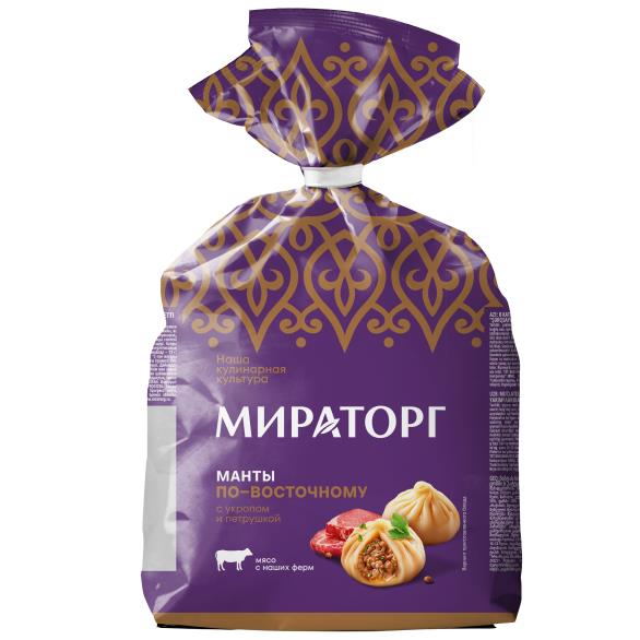 Манты по-восточному "МИРАТОРГ" замороженные, 700 г