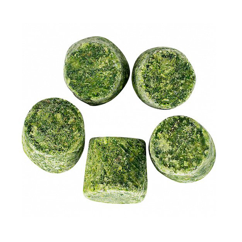 Шпинат листовой резаный порционный "POLTINO" замороженный, 1 кг