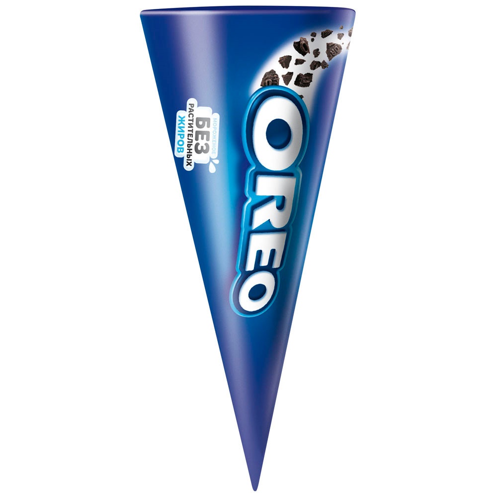 Мороженое сливочное с печеньем "OREO" рожок, 72 г