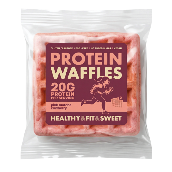 Протеиновые вафли "Матча, брусника" "ЭВОПИТ", 145 г