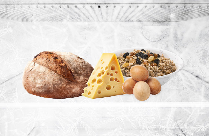 неочевидные продукты для заморозки