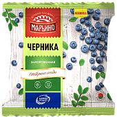 Черника "МАРЬИНО" замороженная, 300 г