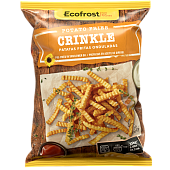 Картофель фри волнистый замороженный «ECOFROST» , 2,5 кг