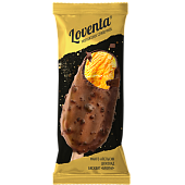 Мороженое сливочное манго-апельсин с кусочками «Брауни» "LOVENTA", 65 г