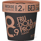 Десерт взбитый замороженный со вкусом какао «FRUDOZA PROTEIN», 70 г