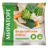 Бельгийская смесь "МИРАТОРГ" замороженная, 400 г Бельгийская смесь "МИРАТОРГ" замороженная, 400 г
