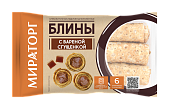 Блины с вареной сгущенкой "МИРАТОРГ" замороженные, 360 г