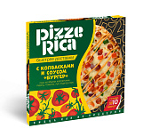 Полуфабрикат замороженный пицца с колбасками и соусом бургер "PIZZERICA", 320 г Полуфабрикат замороженный пицца с колбасками и соусом бургер "PIZZERICA", 320 г