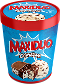 Мороженое страчателла молочное стакан картон "MAXIDUO", 282 г