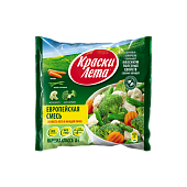 Европейская смесь "КРАСКИ ЛЕТА" замороженная, 400 г