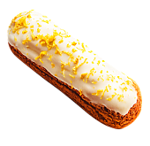 Пирожное ЭКЛЕРЫ BonGenie с лимонной начинкой "КУРТЬЕ" замороженное (5 шт*65 г), 325 г