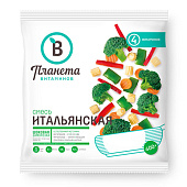 Быстрозамороженная овощная смесь итальянская "ПЛАНЕТА ВИТАМИНОВ", 400 г