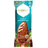 Эскимо пломбир халва в двойном шоколаде "BAHROMA", 75 г