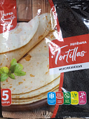 Лепешка мексиканская Tortillas замороженная, 345 г Лепешка мексиканская Tortillas замороженная, 345 г