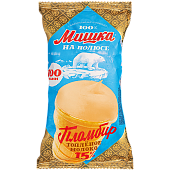 Вафельный стаканчик пломбир топленое молоко "МИШКА НА ПОЛЮСЕ", 100 г