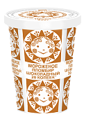 Мороженое пломбир шоколадный "20 КОПЕЕК" стакан картон, 225 г