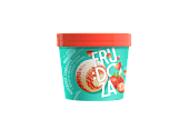Мороженое сливочное клубника "FRUDOZA" стакан картон, 150 г