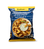 Картофельные дольки в панировке со специями замороженные «ECOFROST», 1 кг