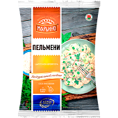 Пельмени с мясом цыпленка-бройлера "МАРЬИНО" замороженные, 800 г