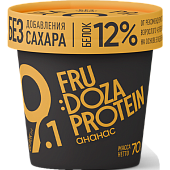 Десерт взбитый замороженный ананас «FRUDOZA PROTEIN», 70 г