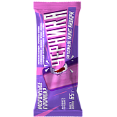 Мороженое пломбир с ароматом черники и наполнителем голубика-черника-малина "МОРОЗПРОДУКТ", 65 г