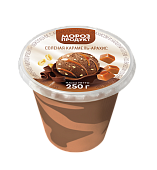 Мороженое сливочное со вкусом шоколад-арахис-соленая карамель "МОРОЗПРОДУКТ", 250 г