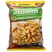 Картофель фри в панировке с солью 9/18 «ECOFROST» замороженный, 2,5 кг