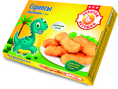 Стрипсы "Вкусняшки" "ЗОЛОТОЙ ПЕТУШОК" замороженные, 300 г