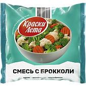 Смесь с брокколи "КРАСКИ ЛЕТА" замороженная, 400 г Смесь с брокколи "КРАСКИ ЛЕТА" замороженная, 400 г