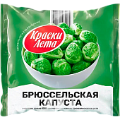 Брюссельская капуста "КРАСКИ ЛЕТА" замороженная, 400 г