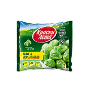 Брюссельская капуста "КРАСКИ ЛЕТА" замороженная, 400 г